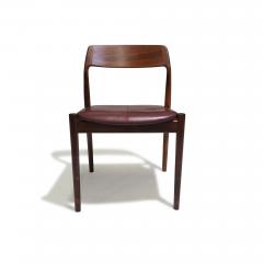  Bruno Hansen Four Danish Solid Brazilian Rosewood Dining Chairs - 3439660