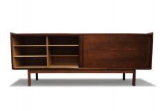  Bruno Hansen Mid century Danish Rosewood Credenza - 3449348