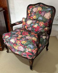  Brunschwig Fils 19th C Style French Provincial Down Filled Brunschwig Fils Chintz Chair - 2916179
