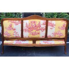 Brunschwig Fils Antique Louis XV Style French Provincial Sofa Settee W Brunschwig Fils - 4606938