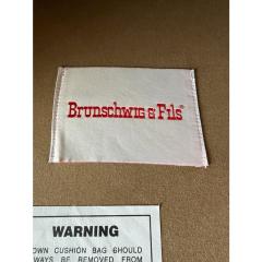  Brunschwig Fils Brunschwig Fils Fully Upholstered Mohair Silk Club Chair - 4530561