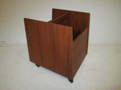  Bruskbo Mid Century Magazine Rack in Teak by Bruksbo Danish Modern - 1750805