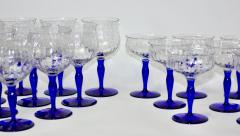 Bryce Brothers Company Inc Art Deco Set of 78 Optic Swirl Stemware Barware by Bryce Brothers Company Inc  - 2266117