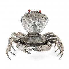  Buccellati A set of four sterling silver crab form boxes by Buccellati - 2805314