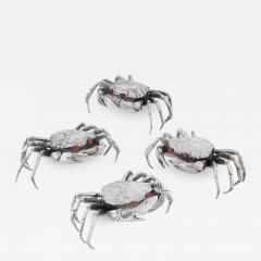  Buccellati A set of four sterling silver crab form boxes by Buccellati - 2813077