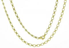  Buccellati BUCCELLATI TEXTURED OVAL LINK CHAIN NECKLACE - 3463307