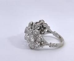  Buccellati Buccellati 18K White gold Diamond 3 Blossom Ring - 3575141