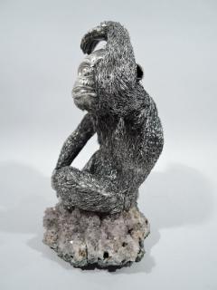  Buccellati Buccellati Italian Silver Chimpanzee Figure - 3750109