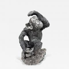  Buccellati Buccellati Italian Silver Chimpanzee Figure - 3753336