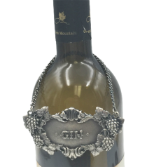  Buccellati Buccellati Italian Sterling Silver Gin Claret Bar Jug Label - 3237234