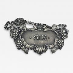  Buccellati Buccellati Italian Sterling Silver Gin Claret Bar Jug Label - 3241354