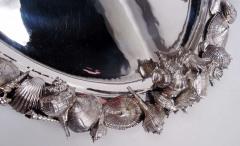  Buccellati Buccellati Large Heavy Italian Sterling Silver Seafood Platter - 3819702