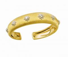  Buccellati Buccellati Macri Classica Cuff with Diamonds in Yellow Gold - 3947447