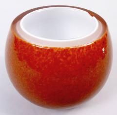  Buccellati Buccellati Modern Sterling Silver Murano Glass Mushroom Jam Pot - 4338582