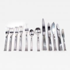  Buccellati Buccellati Rigato Dinner Lunch Set for 24 with 321 Pieces - 3987535