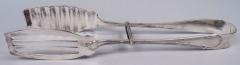  Buccellati Buccellati Sterling Silver Asparagus Tongs in Classical Parma Pattern - 4045644