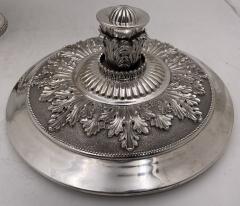  Buccellati Buccellati Sterling Silver Monumental Covered Tureen Centerpiece Bowl on Stand - 3344692