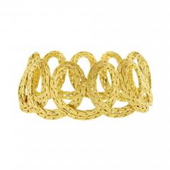  Buccellati Buccellati Textured Gold Spiral Bracelet - 1094881