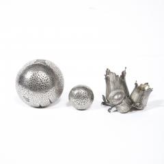 BUCCELLATI Silver Salt and Pepper Grinder Set for Men