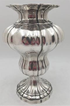  Buccellati Italian Silver Monumental Vase in Buccellati Style - 3237782
