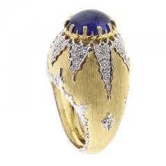  Buccellati Mario Buccellati Sapphire Diamond Gold Ring - 442201