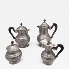  Buccellati Rare Mario Buccellati Sterling Silver 4 Piece Tea Coffee Set with Satin Finish - 3241418