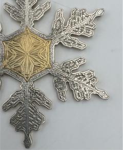  Buccellati Set of 6 Buccellati Sterling Silver Christmas Ornaments - 3255319