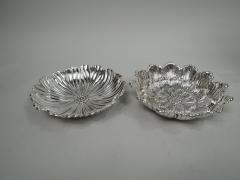  Buccellati Two Gianmaria Buccellati Sterling Silver Flower Bowls in Case - 3757430