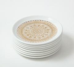  Bucciarelli Bucciarelli Gilt Porcelain Plates - 2108611