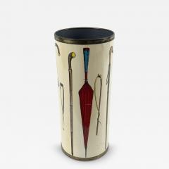  Bucciarelli Early Mid Century Modern Bastoni Umbrella Stand by Bucciarelli Milano 1950s - 4514476