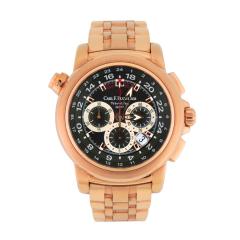  Bucherer Carl F Bucherer Patravi TravelTec Chronograph 18K Rose Gold 46 6mm - 4608602