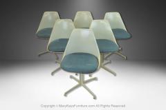  Burke Set of Mid Century Tulip Chairs by Burke - 4125809