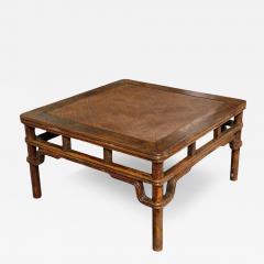  Burton Ching Ltd 18th C Style Ming Chinese Bamboo Coffee Table by Burton Ching - 3857110
