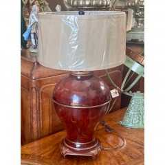  Burton Ching Ltd Red Gold Chinoiserie Table Lamp by Burton Ching Ltd - 3723380
