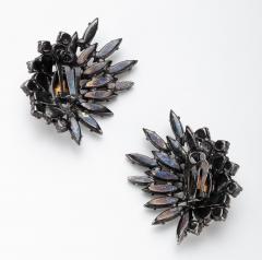  Butler Wilson Buttler Wilson Rhinestone Firework Earrings - 4462789