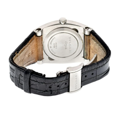  Bvlgari Bulgari BVLGARI STAINLESS STEEL ERGON AUTOMATIC BLACK DIAL WATCH - 3019858