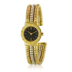  Bvlgari Bulgari BVLGARI TUBOGAS MULTI GOLD SERPENTI ROUND DIAL WATCH - 1721168