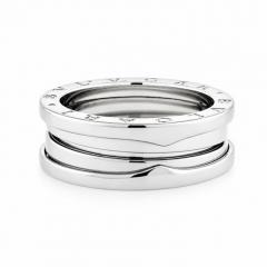  Bvlgari Bulgari Bulgari B Zero Ring 18kt White Gold 7mm - 4707040