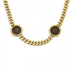  Bvlgari Bulgari Bulgari Monete Ancient Coin Necklace - 4222163