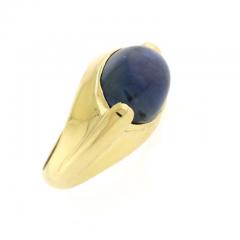  Bvlgari Bulgari Bulgari Sapphire Cabochon Ring 18kt - 4698820