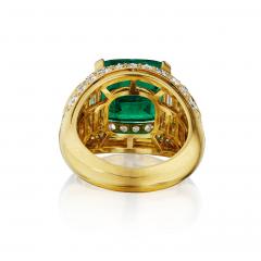  Bvlgari Bulgari Bulgari Trombino Colombian Emerald Ring - 4531924