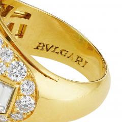  Bvlgari Bulgari Bulgari Trombino Colombian Emerald Ring - 4531926