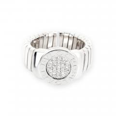 bvlgari white gold diamond ring