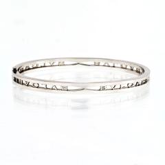  Bvlgari Bulgari Bvlgari 18K White Gold B Zero 1 Size Small Bracelet - 4614052