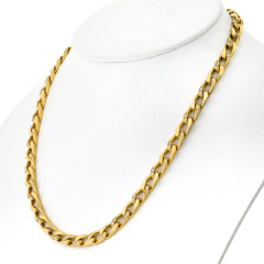  Bvlgari Bulgari Bvlgari 18K Yellow Gold 1960s Diamond Link 18 inches Necklace - 3747385