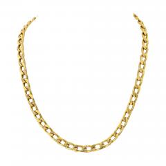  Bvlgari Bulgari Bvlgari 18K Yellow Gold 1960s Diamond Link 18 inches Necklace - 3751245