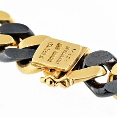  Bvlgari Bulgari Bvlgari 18K Yellow Gold 34 Inches Curb Link Necklace - 4135430