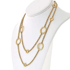  Bvlgari Bulgari Bvlgari 18K Yellow Gold 37 Inches Chain Necklace - 4148021
