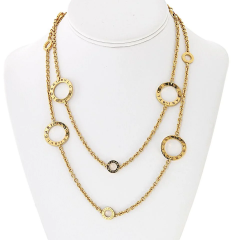  Bvlgari Bulgari Bvlgari 18K Yellow Gold 37 Inches Chain Necklace - 4148023