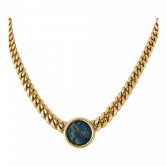  Bvlgari Bulgari Bvlgari 18K Yellow Gold Monete Coin 4 BC Sicilian Greek Necklace - 4176793